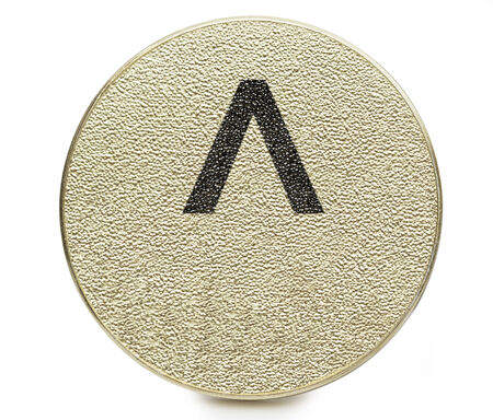 symbol on the white backgroundの写真素材