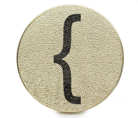 symbol on the white backgroundの写真素材