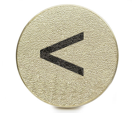 symbol on the white backgroundの写真素材