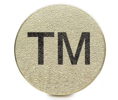 symbol on the white backgroundの写真素材