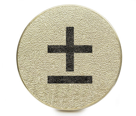 symbol on the white backgroundの写真素材