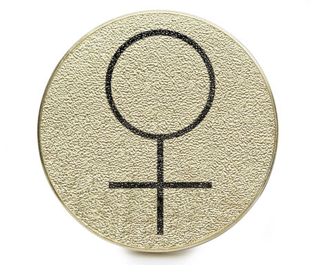 symbol on the white backgroundの写真素材