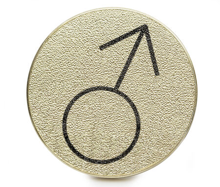 symbol on the white backgroundの写真素材