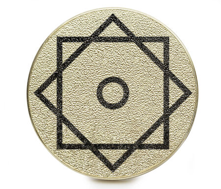 symbol on the white backgroundの写真素材