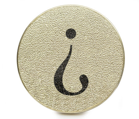 symbol on the white backgroundの写真素材