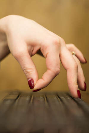 Flight handsの写真素材