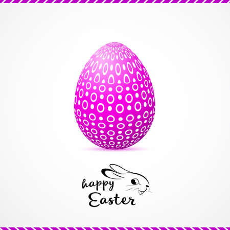 Easter egg design.のイラスト素材
