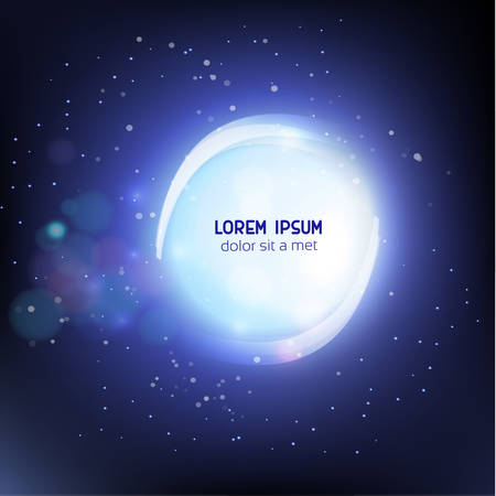 Round frame design. Vector illustrationのイラスト素材
