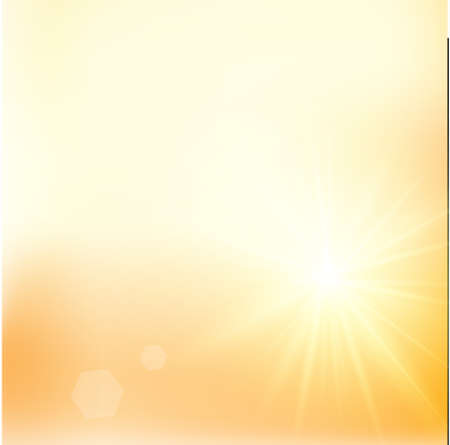 Autumn sun vector backgroundのイラスト素材