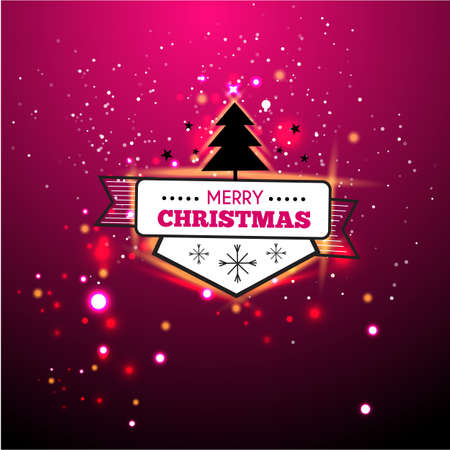 Fire Bokeh Christmas. Vector background.のイラスト素材