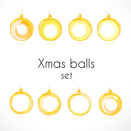 Bright circles balls xmas. Saleのイラスト素材