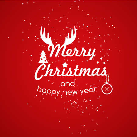 Christmas light vector background. Card or invitation.のイラスト素材