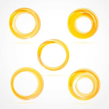 Color circles setのイラスト素材