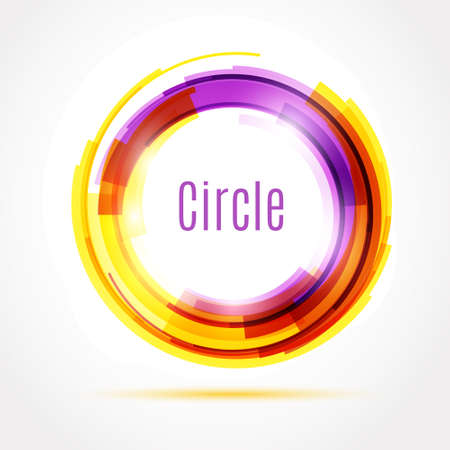 Circle. Vector illustrationのイラスト素材