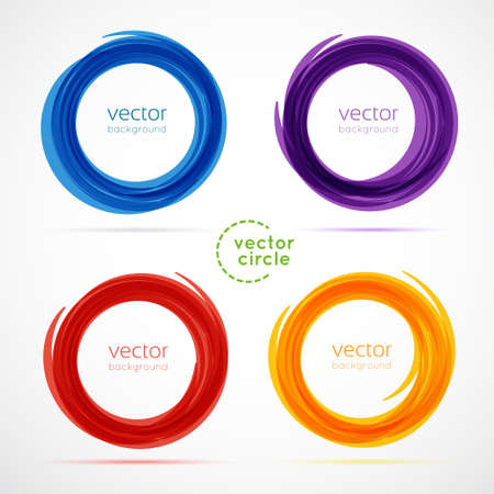 Color circles setのイラスト素材