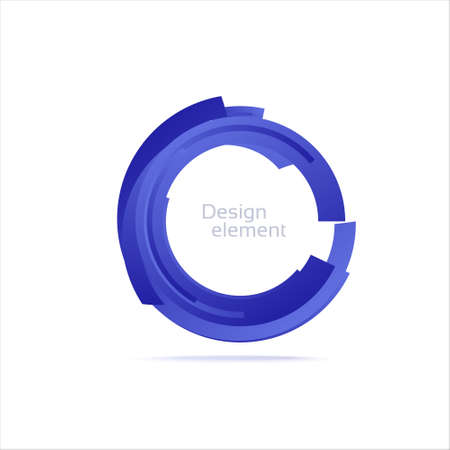 Color flat circles set.のイラスト素材