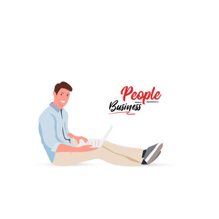 People business man vector illustrationのイラスト素材