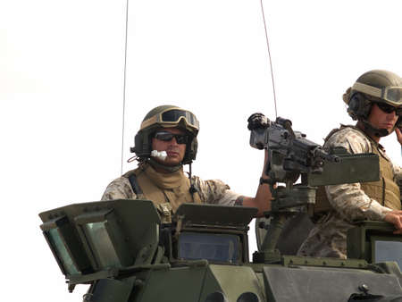 MCAS Miramar, California, october, 5 2008: US army demonstration on Blue Angels flight showのeditorial素材