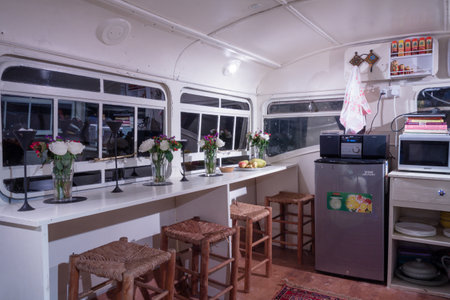 Boat interiorの写真素材