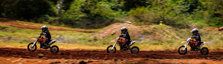East African Motor Sports Club Motorcross Motorcycle Enduro Jamhuri Motorcross Track Offroad Adventure Dirt Bike Kenya East Africaの写真素材