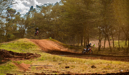 East African Motor Sports Club Motorcross Motorcycle Enduro Jamhuri Motorcross Track Offroad...