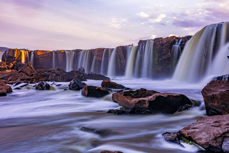 Iguazu Falls, one of the most beautiful waterfalls in Argentina.