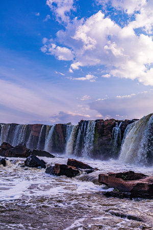 Victoria Falls, Zambia and Zimbabwe, Africa. UNESCO World Heritage Site
