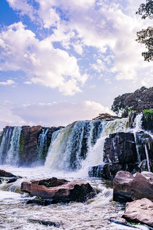 Beautiful waterfall in Chiangmai province,Thailand.