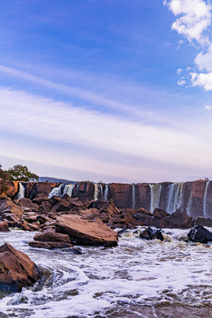 Victoria Falls, Zambezi River, Zimbabwe and Zambia Africa