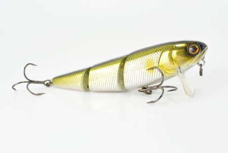 the  bait of three parts with two hooksの写真素材