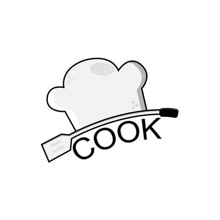 vector illustration of a cooking icon with a white backgroundのイラスト素材