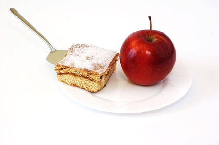  	cake with appleの写真素材