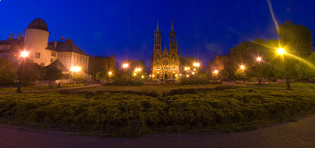 church in Polandの写真素材