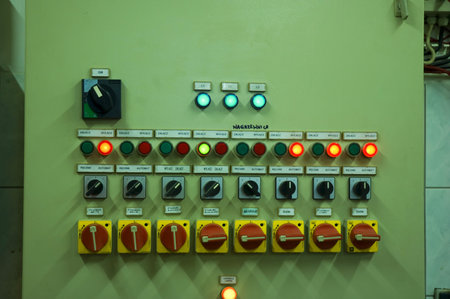 big machine with many buttons
