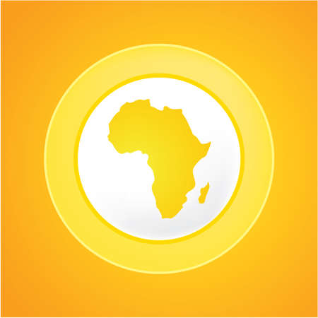 africa sunのイラスト素材