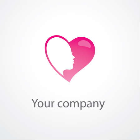 template for the sign of beautyのイラスト素材