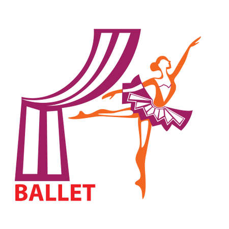 Template icon Art - a symbol of balletのイラスト素材