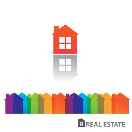 Rental housing. Home sales. Property. Real Estate. vectorのイラスト素材