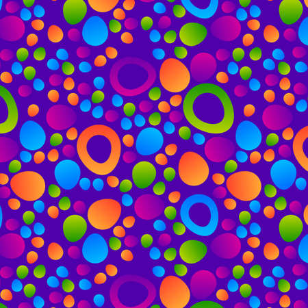Abstract color pattern on a dark background のイラスト素材