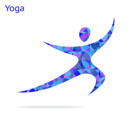 yoga poseのイラスト素材