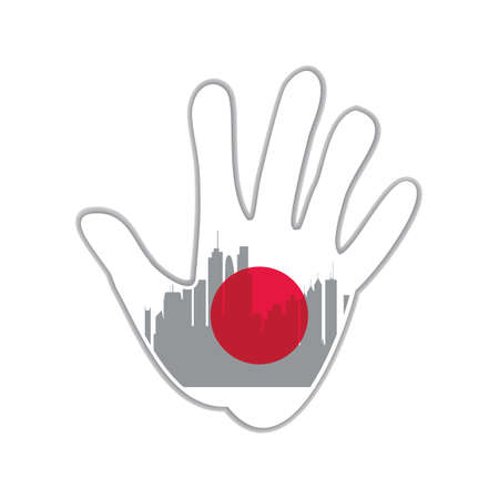 Symbol of the city Tokyo. The idea for the designのイラスト素材