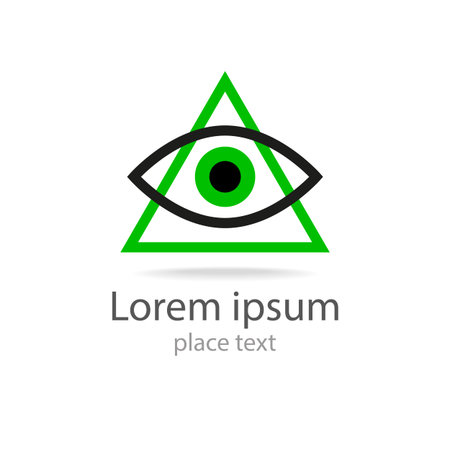 eye - icon template for designのイラスト素材