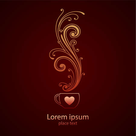 Coffee - design template logoのイラスト素材