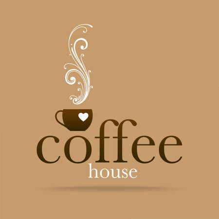 Coffee House - template  for coffeeのイラスト素材