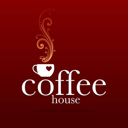 Coffee House - template  for coffeeのイラスト素材