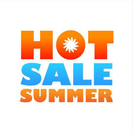 Summer Sale Icon - template for sale designのイラスト素材
