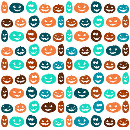 Halloween pattern - vector design template.のイラスト素材