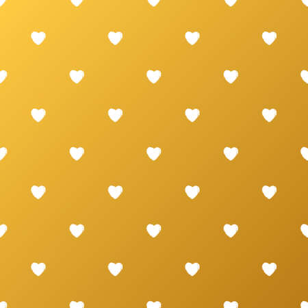Hearts - seamless pattern templateのイラスト素材