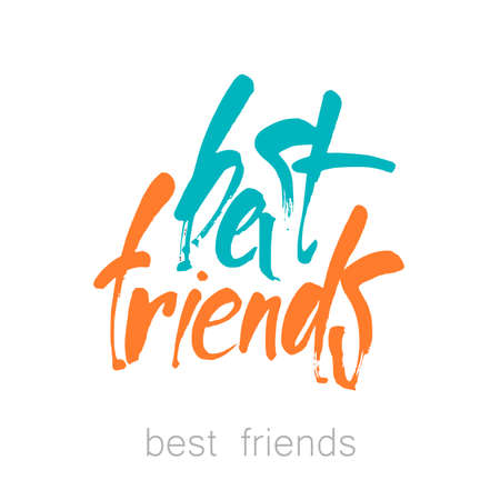 Hand drawn lettering.のイラスト素材