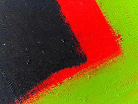 Small part of a big colorful street graffitiの写真素材